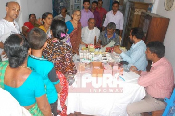 Free health camp organised to prevent Diabetes Free health camp organised to prevent Diabetes